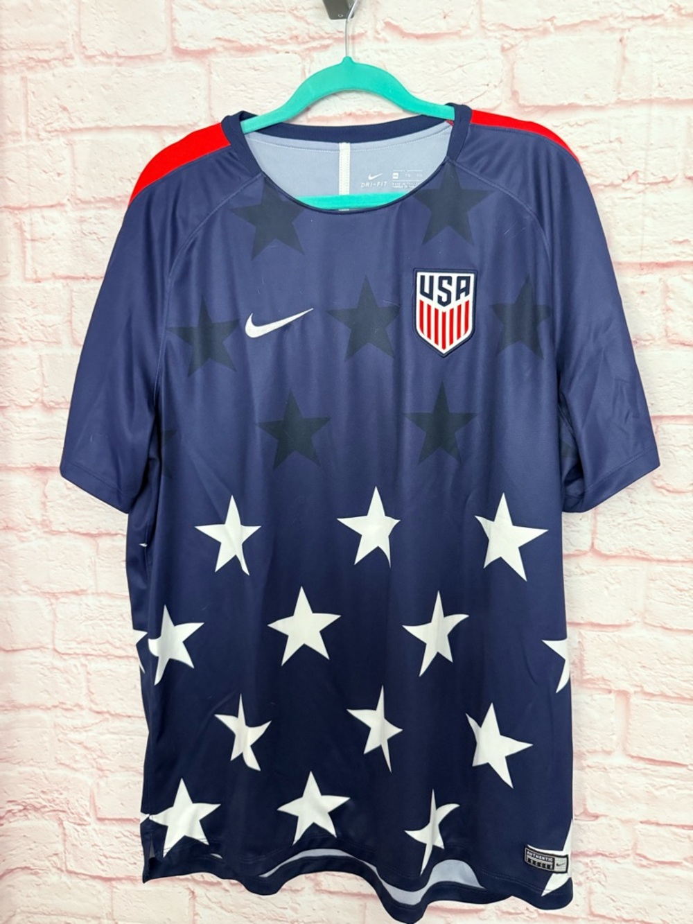 Nike USA Men’s Gold Cup Pre-Match Training Soccer Jersey  XXL